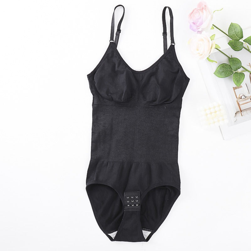 No need to wear underwear! Plus size! Best-selling button-up jumpsuit, gathers/waist cinching/lifts buttocks