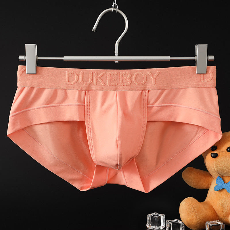 【型男內褲基地】莫代爾印花腰帶小平角內褲