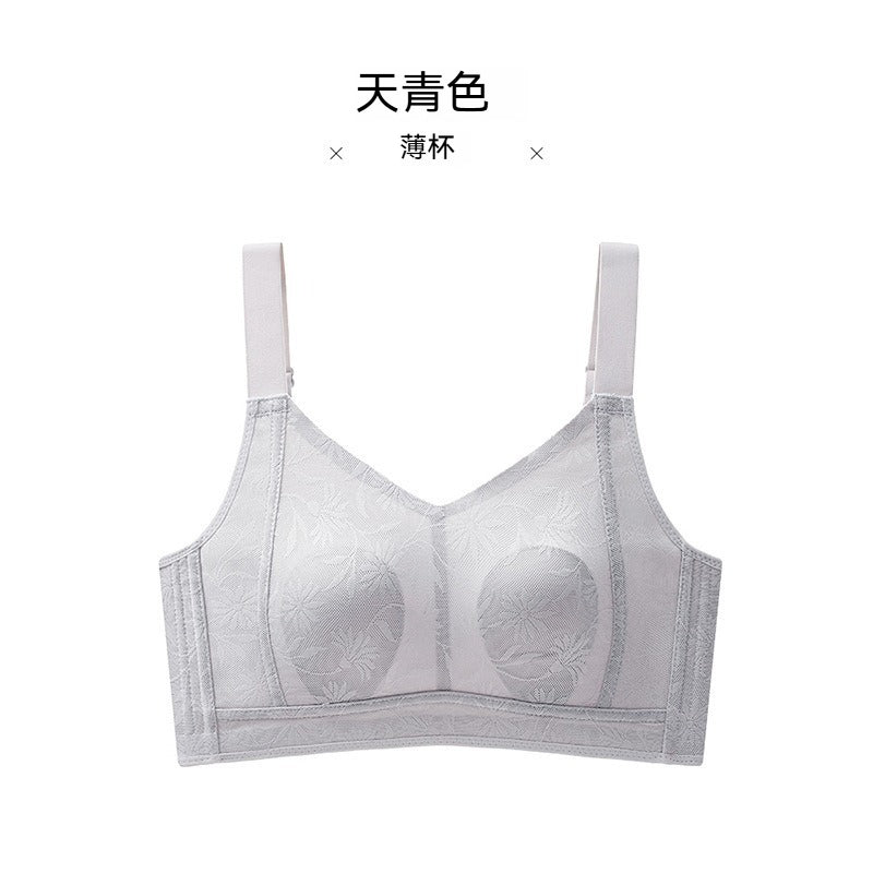 [The upper body is really slim and stylish! ! 】BE cup optional ~ Autumn and winter new honeycomb cup large size underwear, breathable and not sweaty, adjustable double shoulder straps, beautiful and comfortable!