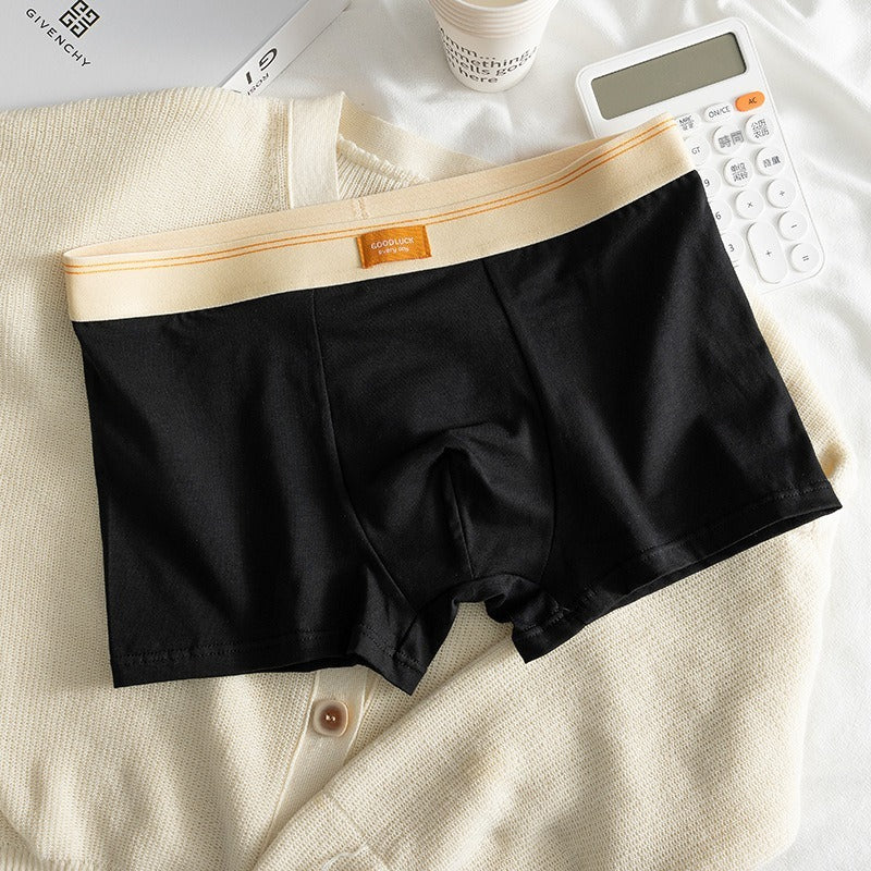 【升級款!不扯蛋】CP值超高!26春夏新款莫蘭迪色系純棉平角男士內褲