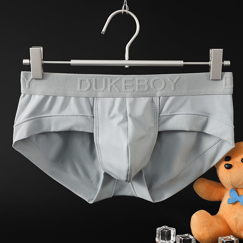 【型男內褲基地】莫代爾印花腰帶小平角內褲