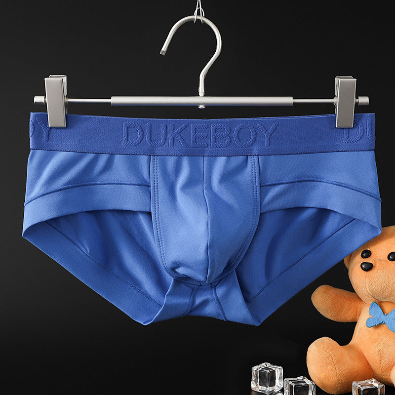 【型男內褲基地】莫代爾印花腰帶小平角內褲