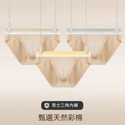 【親膚彩棉】四面高彈/不勒腰/不變形~新款3D立體透氣網眼囊袋棉質撞色男士內褲