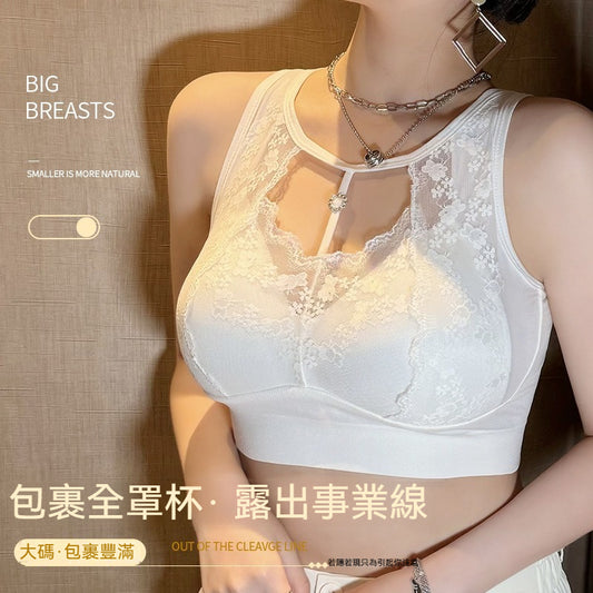 [The upper body is really slim and stylish! ! 】BE cup optional ~ Autumn and winter new honeycomb cup large size underwear, breathable and not sweaty, adjustable double shoulder straps, beautiful and comfortable!