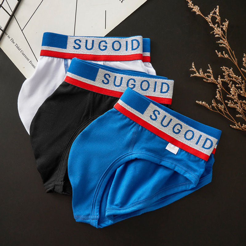 超值組合價【型男專屬】修身性感男士純棉三角內褲,雙層透氣大囊袋+高彈腰帶,自由舒適,清涼乾爽,不癢不臭才有男人味!【貴一點,穿更好,健康親膚!】