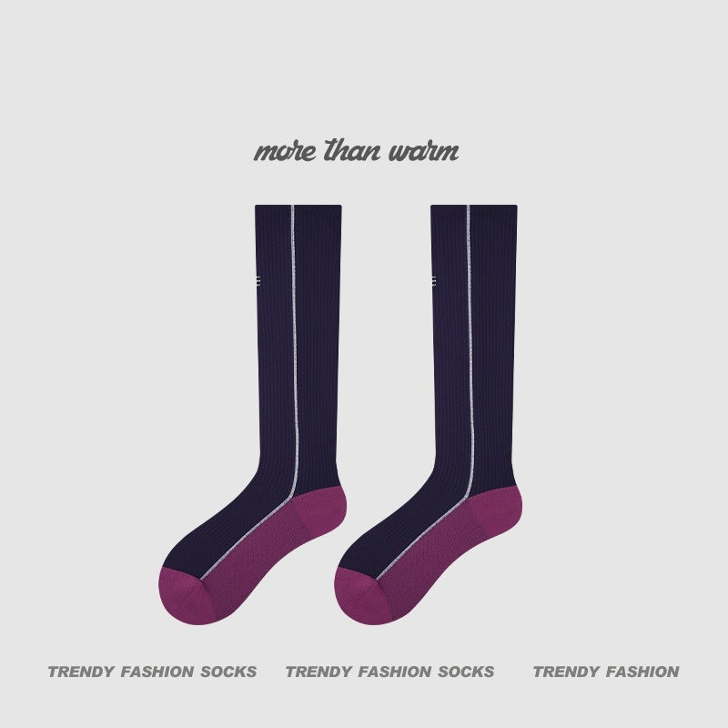 超值組合價【新色上市!微壓運動款】專為運動而生~新款壓力顯瘦細密網眼透氣長筒襪