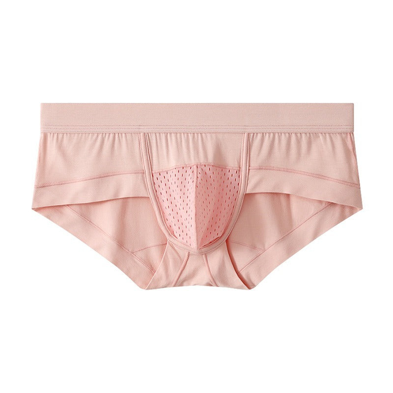 超值組合價【‘空調’呼吸倉】透氣看得見!夏季新款竹纖維透氣孔大囊袋男士內褲