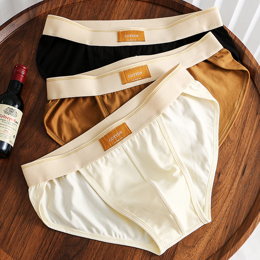 【個性舒適】高叉設計男士純棉三角內褲