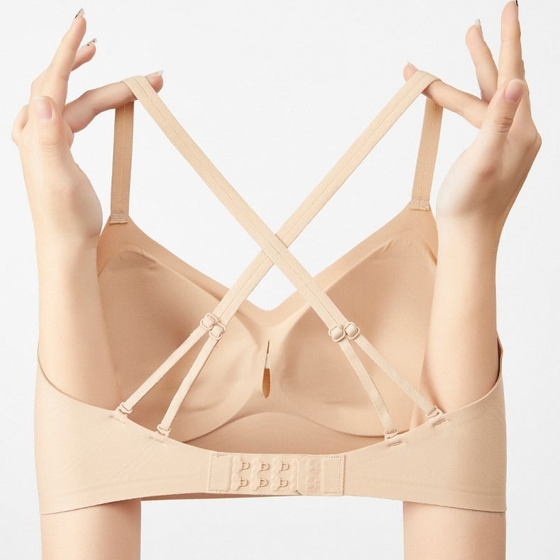[The upper body is really slim and stylish! ! 】BE cup optional ~ Autumn and winter new honeycomb cup large size underwear, breathable and not sweaty, adjustable double shoulder straps, beautiful and comfortable!