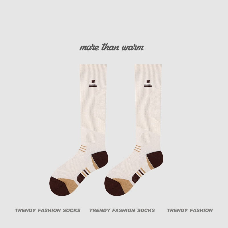 超值組合價【新色上市!微壓運動款】專為運動而生~新款壓力顯瘦細密網眼透氣長筒襪