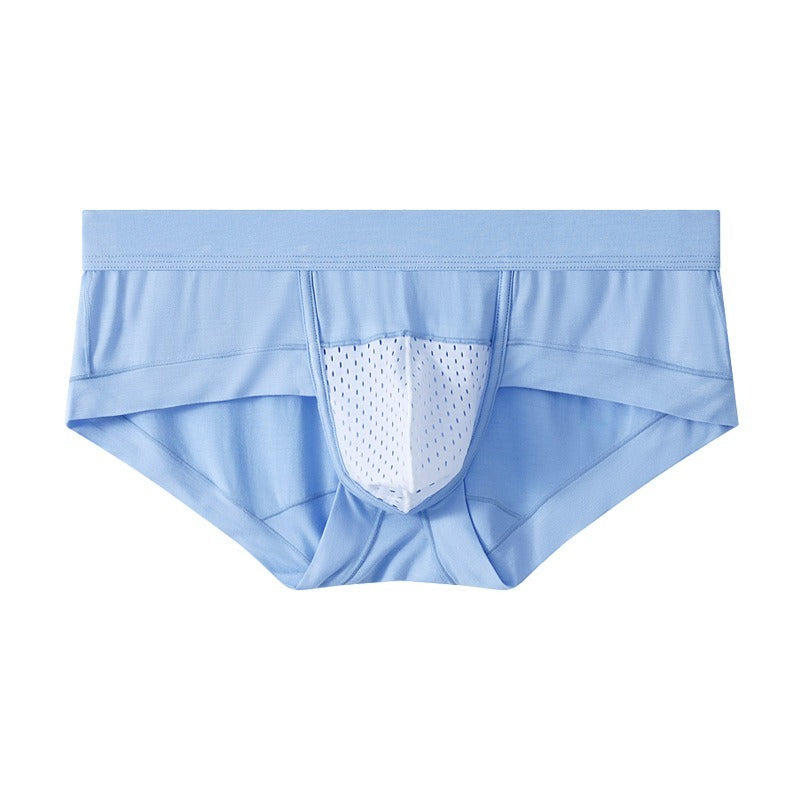 超值組合價【‘空調’呼吸倉】透氣看得見!夏季新款竹纖維透氣孔大囊袋男士內褲