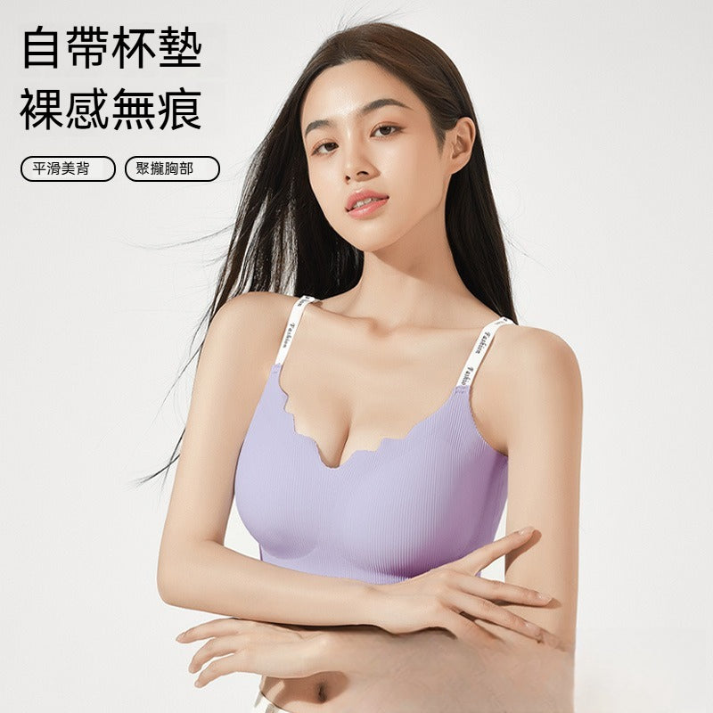 [The upper body is really slim and stylish! ! 】BE cup optional ~ Autumn and winter new honeycomb cup large size underwear, breathable and not sweaty, adjustable double shoulder straps, beautiful and comfortable!