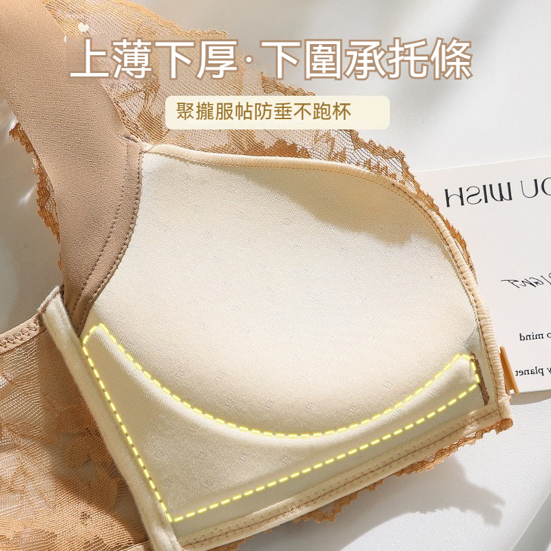 [The upper body is really slim and stylish! ! 】BE cup optional ~ Autumn and winter new honeycomb cup large size underwear, breathable and not sweaty, adjustable double shoulder straps, beautiful and comfortable!