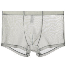 Ultra-thin breathable lace mesh underwear for men