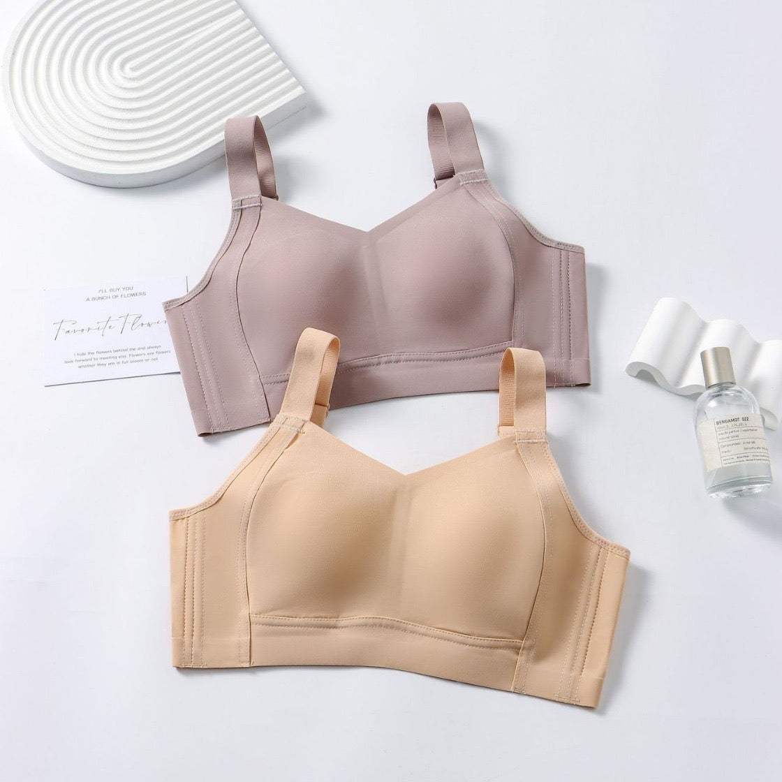 [The upper body is really slim and stylish! ! 】BE cup optional ~ Autumn and winter new honeycomb cup large size underwear, breathable and not sweaty, adjustable double shoulder straps, beautiful and comfortable!