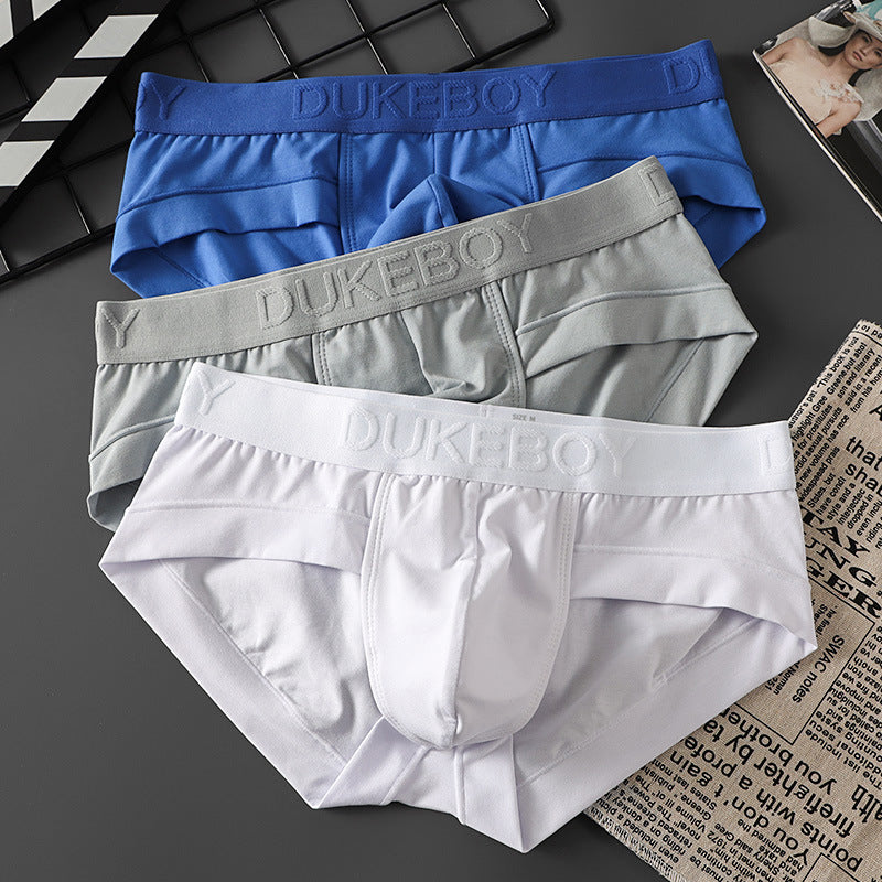 【型男內褲基地】莫代爾印花腰帶小平角內褲