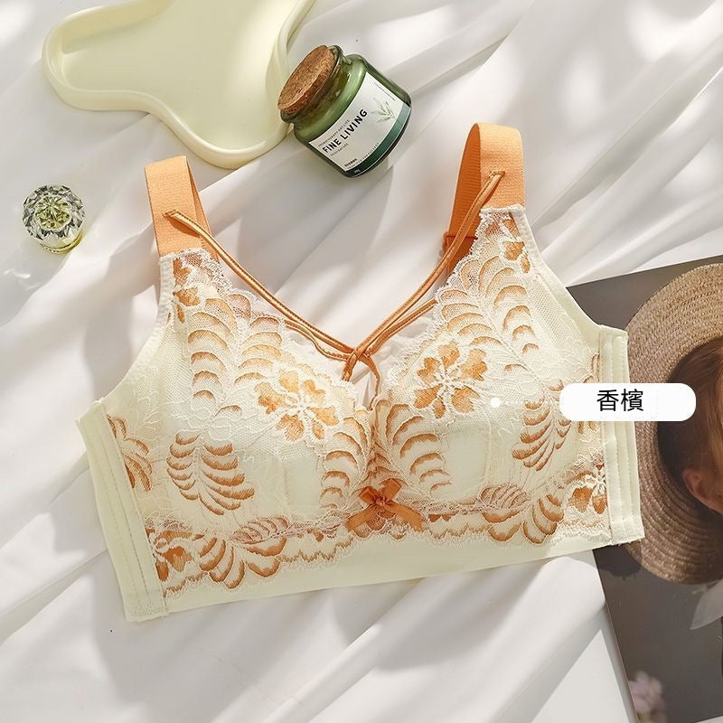 [The upper body is really slim and stylish! ! 】BE cup optional ~ Autumn and winter new honeycomb cup large size underwear, breathable and not sweaty, adjustable double shoulder straps, beautiful and comfortable!