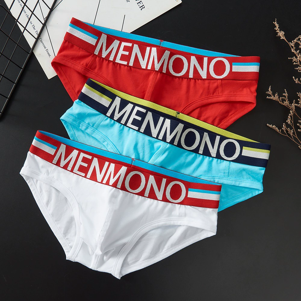 超值組合價【品質精選】男士運動舒適純棉修身三角內褲,彈力腰帶+親膚面料+透氣雙層大空間U倉,自在舒適,不勒無束縛!