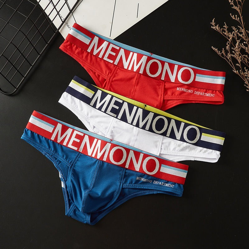 超值組合價【不勒腰/不鬆垮/不變形】透氣親膚,讓每一天都自在無束!新款立體囊袋純棉低腰男士內褲