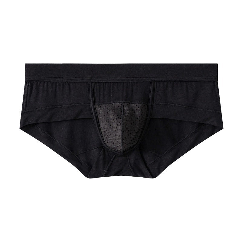 超值組合價【‘空調’呼吸倉】透氣看得見!夏季新款竹纖維透氣孔大囊袋男士內褲