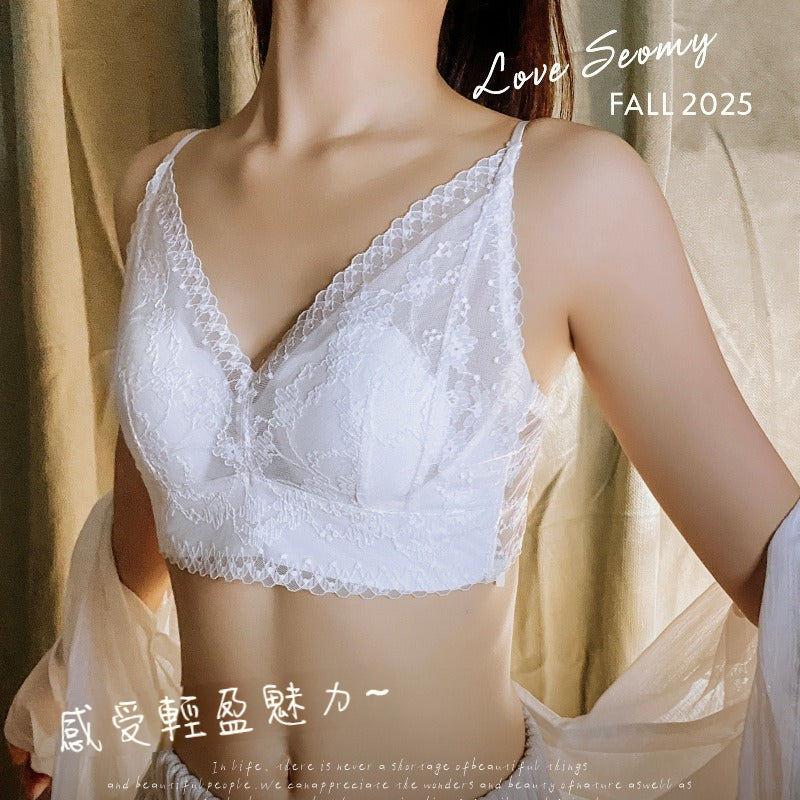 [The upper body is really slim and stylish! ! 】BE cup optional ~ Autumn and winter new honeycomb cup large size underwear, breathable and not sweaty, adjustable double shoulder straps, beautiful and comfortable!