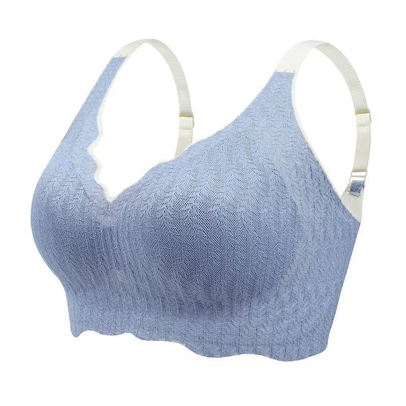 [The upper body is really slim and stylish! ! 】BE cup optional ~ Autumn and winter new honeycomb cup large size underwear, breathable and not sweaty, adjustable double shoulder straps, beautiful and comfortable!