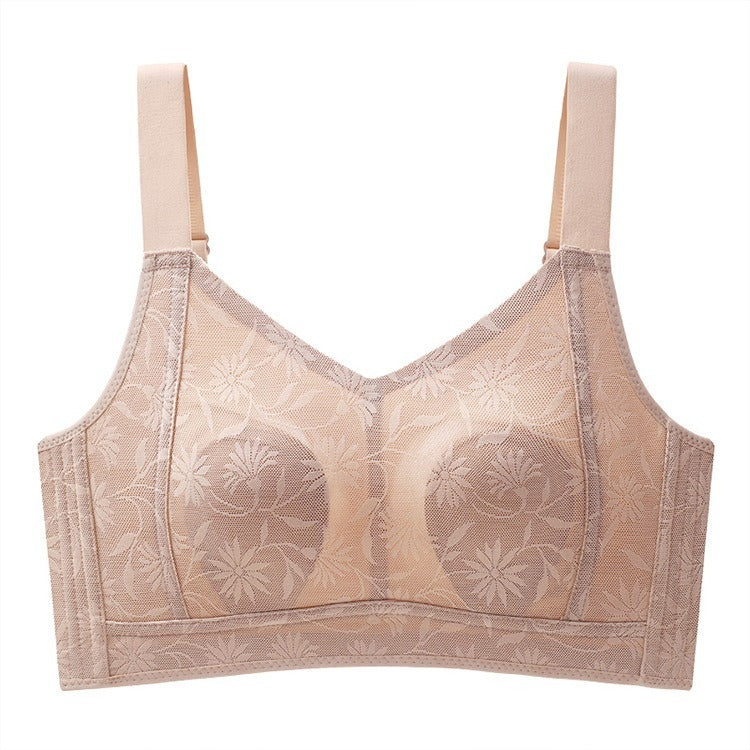 [The upper body is really slim and stylish! ! 】BE cup optional ~ Autumn and winter new honeycomb cup large size underwear, breathable and not sweaty, adjustable double shoulder straps, beautiful and comfortable!