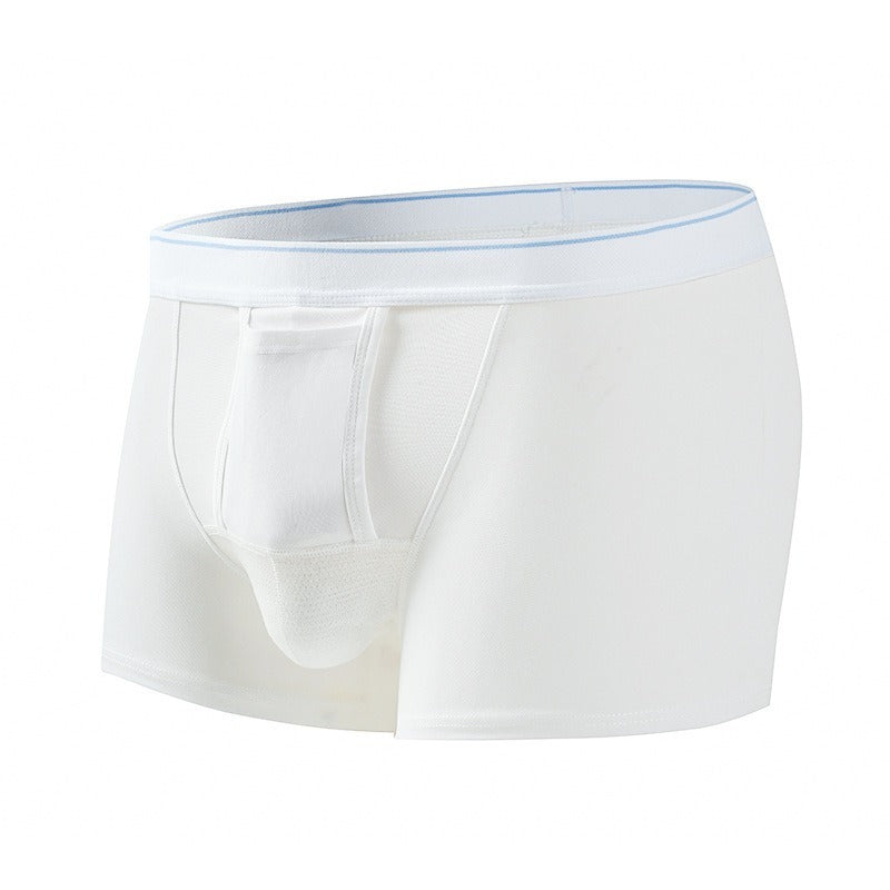 超值組合價【懂男人那種舒服感!】升級款!U型上提,三向透氣~新款純棉透密網眼自由舒展男士內褲