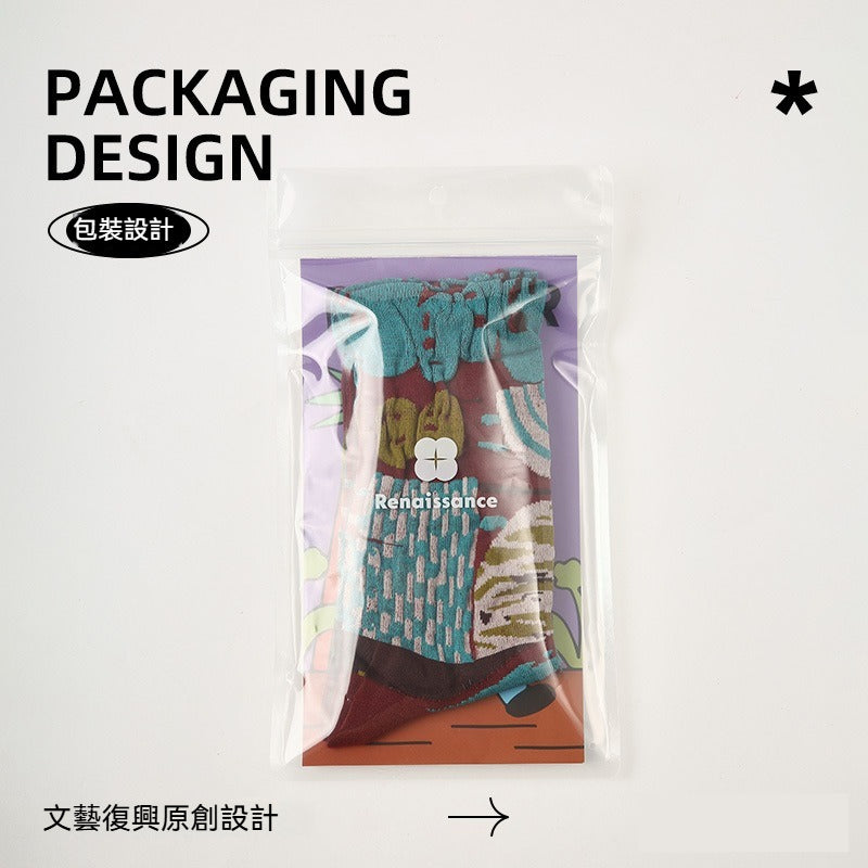 【復古宮廷風系列】秋季新款小眾設計感親膚透氣長筒襪
