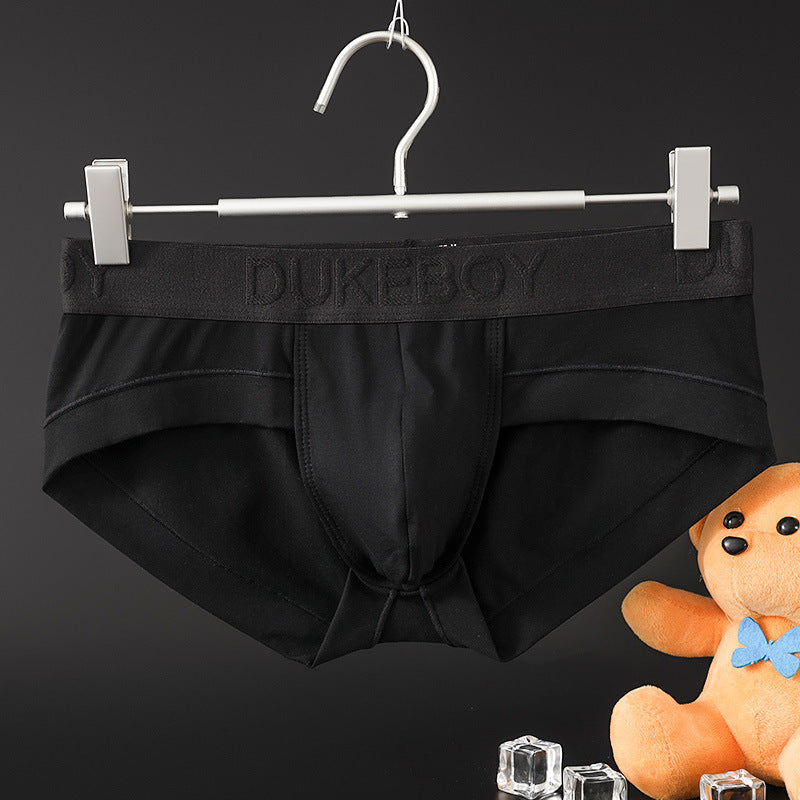 【型男內褲基地】莫代爾印花腰帶小平角內褲