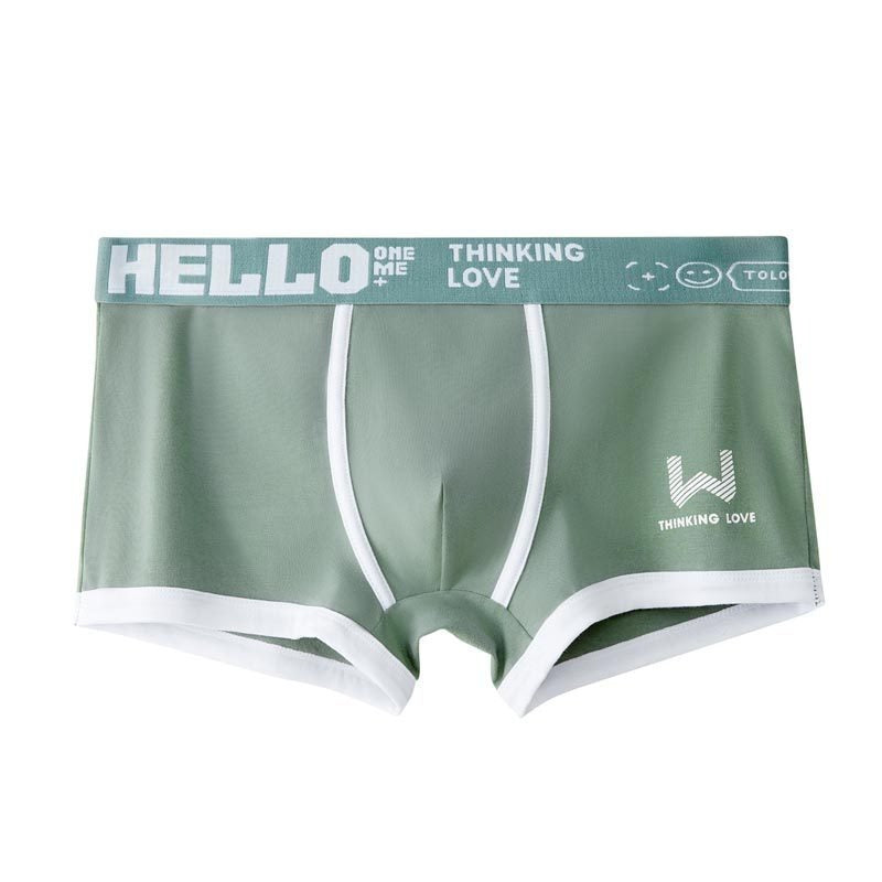 超值組合價【港風運動系列】高彈純棉透氣無痕男士內褲