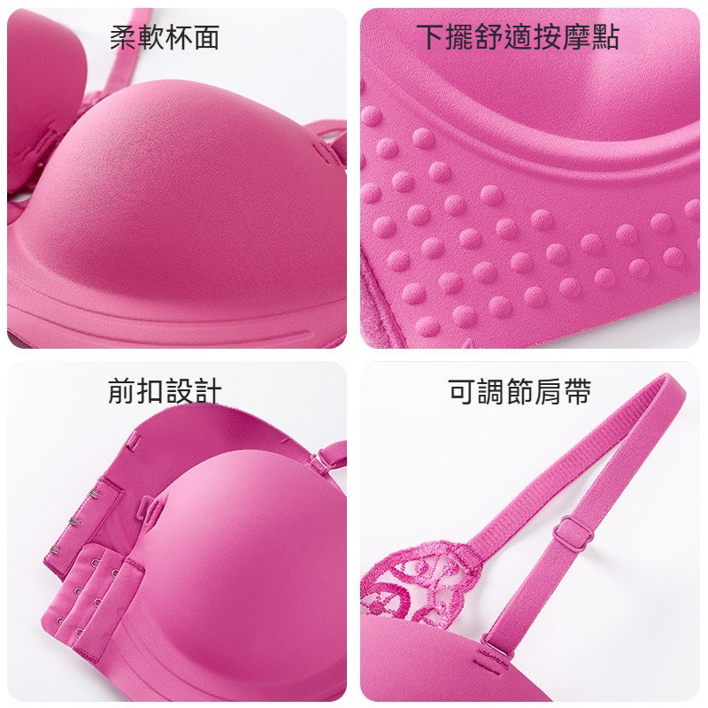 [The upper body is really slim and stylish! ! 】BE cup optional ~ Autumn and winter new honeycomb cup large size underwear, breathable and not sweaty, adjustable double shoulder straps, beautiful and comfortable!