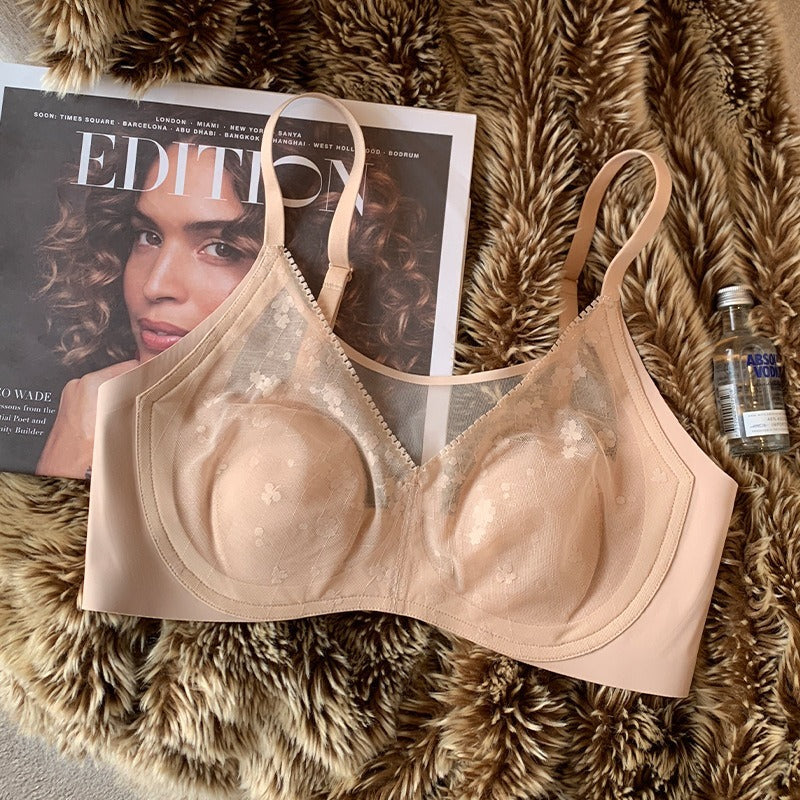 [The upper body is really slim and stylish! ! 】BE cup optional ~ Autumn and winter new honeycomb cup large size underwear, breathable and not sweaty, adjustable double shoulder straps, beautiful and comfortable!