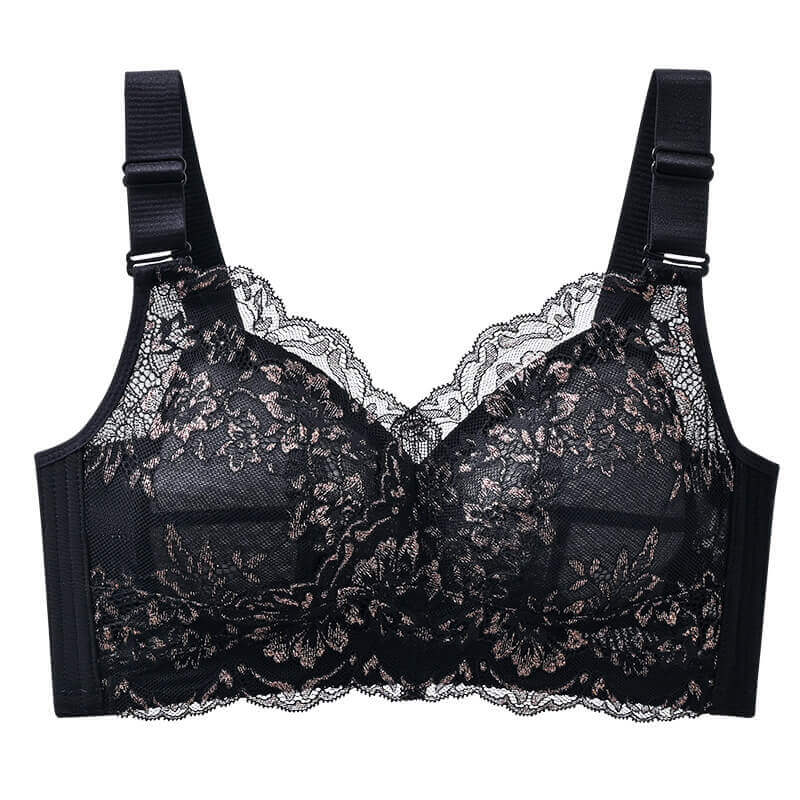 超值組合價【大碼B-F杯可選】顯小必備款!輕薄透氣蜂巢杯聚攏顯瘦內衣