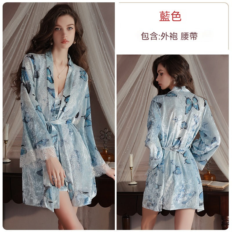 【性感露背系列~這款超多回頭客!】低胸火辣帶胸墊露背吊帶睡裙