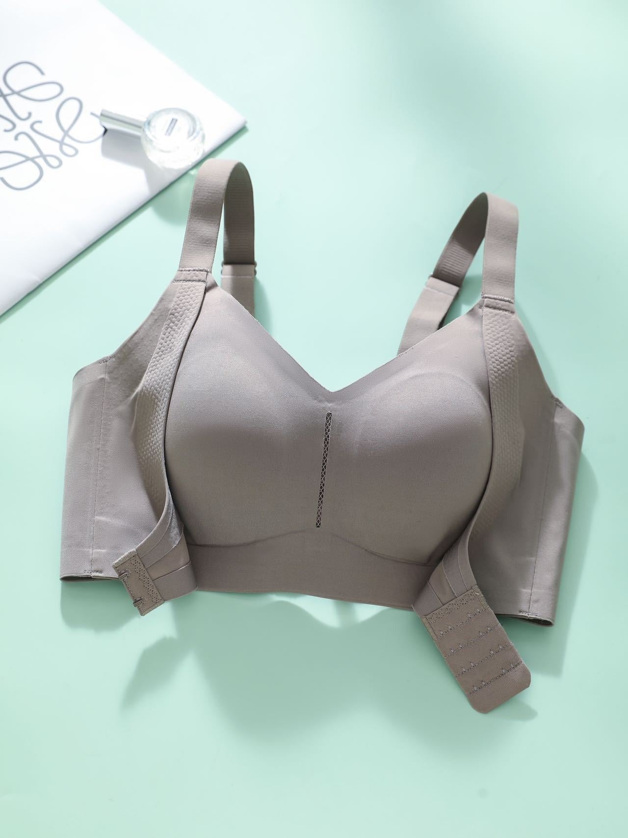 [The upper body is really slim and stylish! ! 】BE cup optional ~ Autumn and winter new honeycomb cup large size underwear, breathable and not sweaty, adjustable double shoulder straps, beautiful and comfortable!