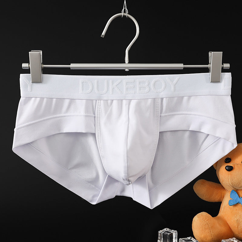 【型男內褲基地】莫代爾印花腰帶小平角內褲