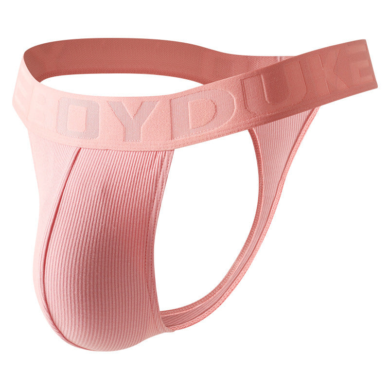 【型男性感丁字】自在/涼感/有型!夏季新款潮流純棉性感男士丁字褲