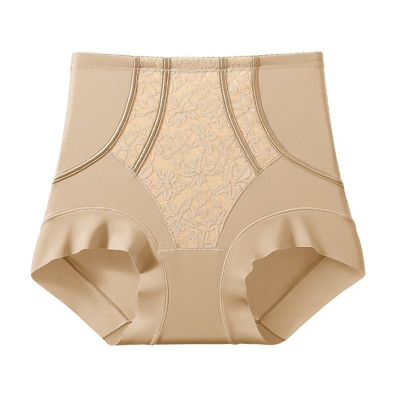 【優雅收腹】輕薄裸感,高彈塑性桑蠶絲加長襠不緊不勒女士收腹褲四角内褲