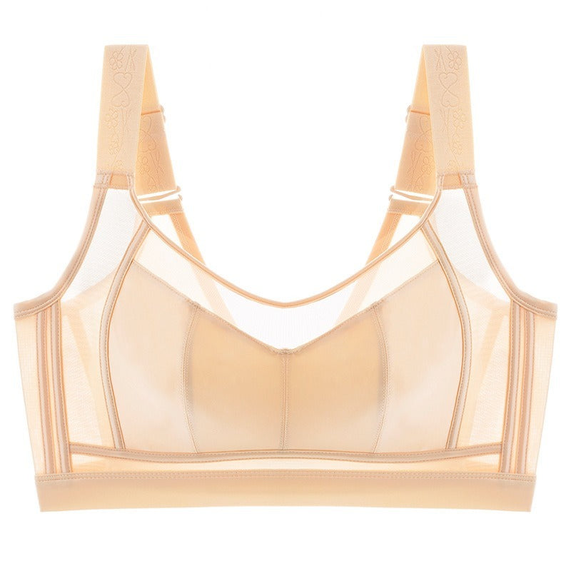 [The upper body is really slim and stylish! ! 】BE cup optional ~ Autumn and winter new honeycomb cup large size underwear, breathable and not sweaty, adjustable double shoulder straps, beautiful and comfortable!