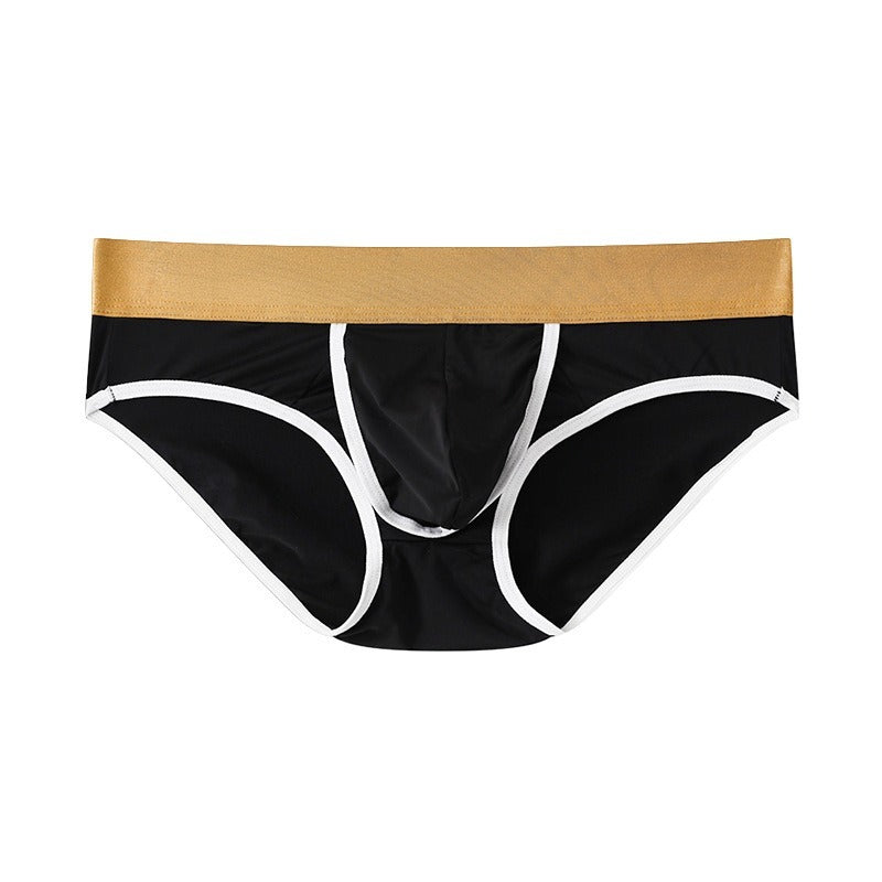 【涼感必備!】循環透氣設計!輕薄柔軟冰絲大囊袋男士內褲