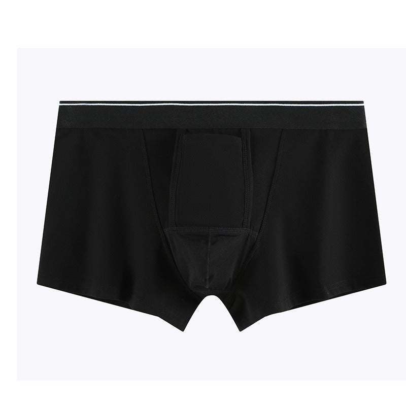 超值組合價【懂男人那種舒服感!】升級款!U型上提,三向透氣~新款純棉透密網眼自由舒展男士內褲