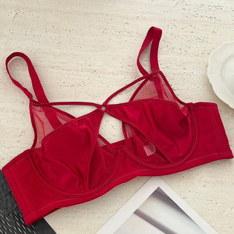 [The upper body is really slim and stylish! ! 】BE cup optional ~ Autumn and winter new honeycomb cup large size underwear, breathable and not sweaty, adjustable double shoulder straps, beautiful and comfortable!