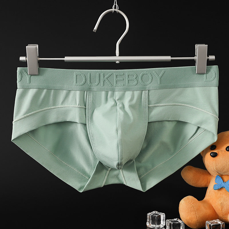 【型男內褲基地】莫代爾印花腰帶小平角內褲