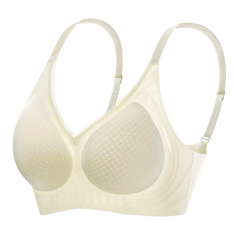 [The upper body is really slim and stylish! ! 】BE cup optional ~ Autumn and winter new honeycomb cup large size underwear, breathable and not sweaty, adjustable double shoulder straps, beautiful and comfortable!