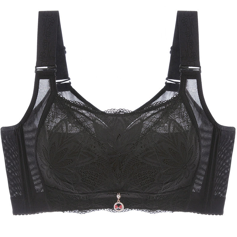 【全包裹!運動也不跑杯~】B-G杯任選!春夏新款超薄防走光顯小全罩杯内衣