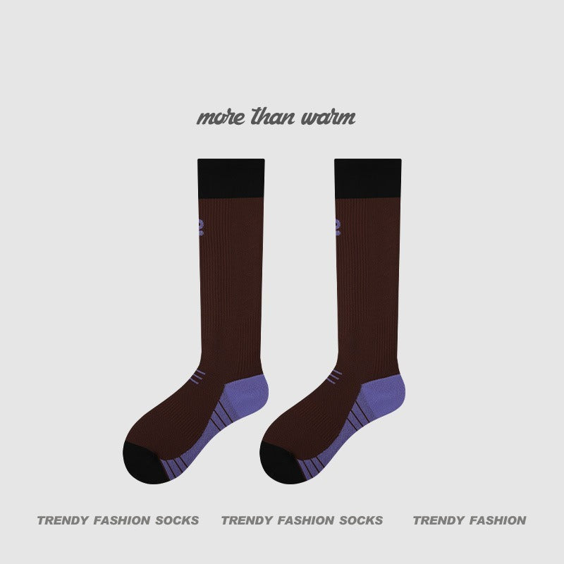 超值組合價【新色上市!微壓運動款】專為運動而生~新款壓力顯瘦細密網眼透氣長筒襪