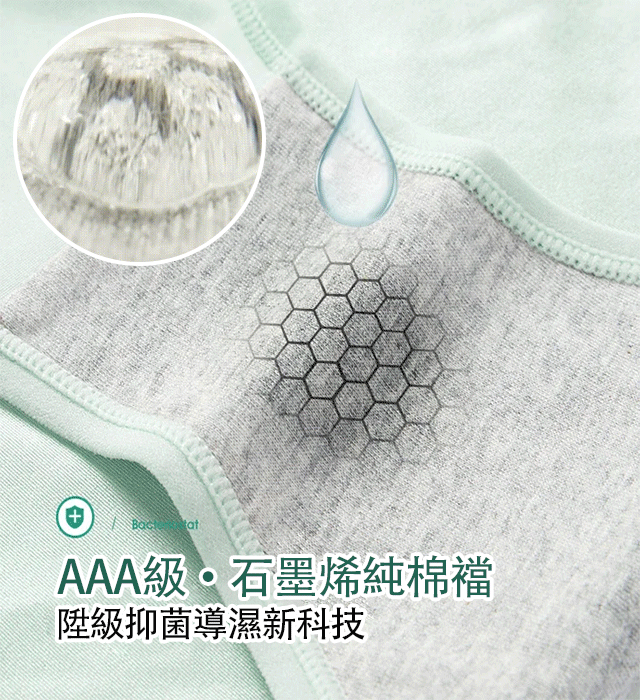 石墨烯純棉襠内褲