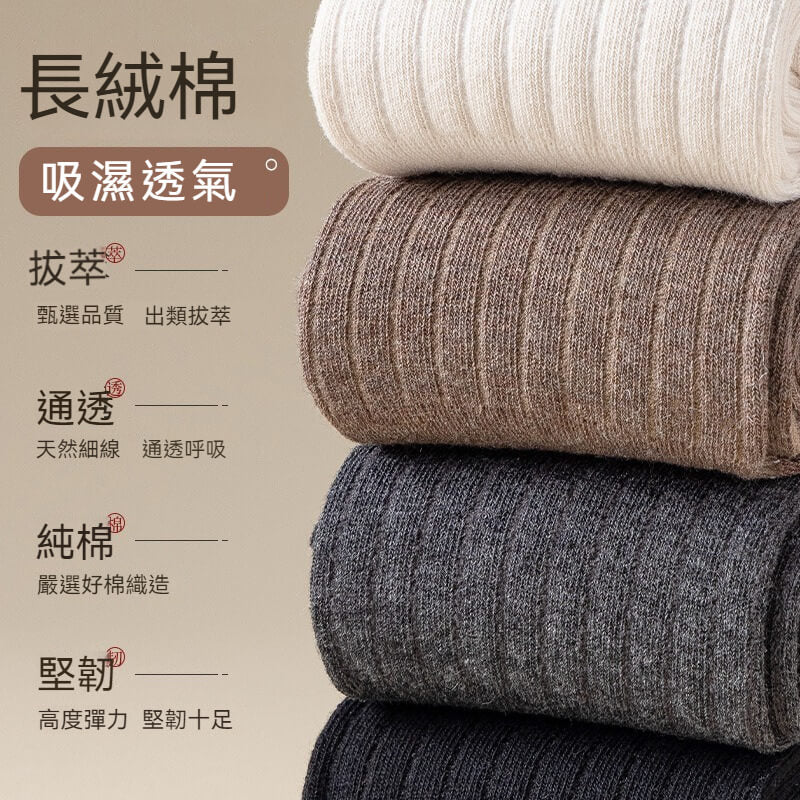 【防滑不勒!穿出漫畫腿】純棉不掉筒防寒過膝襪