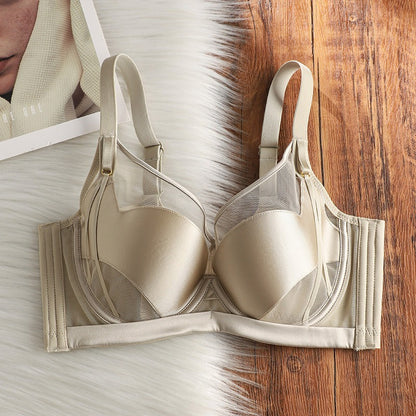 [The upper body is really slim and stylish! ! 】BE cup optional ~ Autumn and winter new honeycomb cup large size underwear, breathable and not sweaty, adjustable double shoulder straps, beautiful and comfortable! 